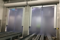 	See-Through PVC Swing Doors by Premier Door Systems	