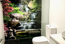 Custom Shower Feature Walls by Innovative Splashbacks