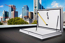 Electrical Aluminium Roof Hatches from Gorter Hatches
