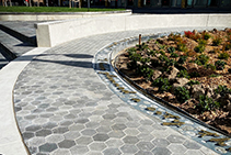 Granite Stone Streetscape Completed by LATICRETE