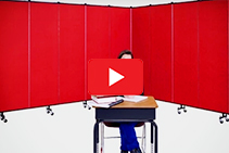 Stylish Portable Screens Available from The Partition Company