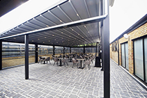 Retractable Fabric Roof Systems from Designer Shade Solutions