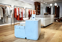 Concrete-look Overlay for Retail Fitouts by Danlaid