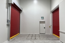 Insulated High Speed Roll Door for Freezers by Premier Door Systems