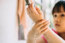 Soft Touch Pillar Tap for Washrooms by 3monkeez