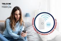 	Free Wi-Fi Bridge & Door Sensor Kit from Gainsborough	