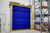 Insulated High Speed Roll Doors by DMF