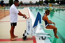 Mobility Access Lifts for Pools from RAiSE Lift Group