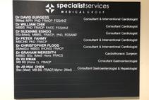 	Directory for Hospitals and Clinics Signage by Architectural Signs Sydney	