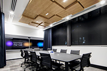 3D Ceiling Tiles & Aluminium Slats for the CSIRO by SUPAWOOD