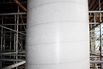 Tubular Formwork for Large-scale Concrete Columns by Sonoco