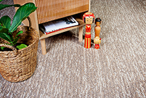Earth-toned Carpets with Highlights by Prestige Carpets