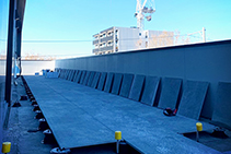 Raised Access Terrace Decking for Apartments by Pasco