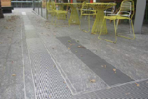 Stainless Steel Drainage Channels for Brisbane Square by ACO