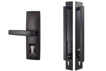 	Matt Black Trilock for Front Doors by Gainsborough	