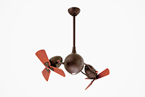 Industrial Inspired Rotational Ceiling Fans from Atlas Fans