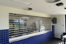 	Secure and Transparent Roller Shutters for Concordia College from ATDC	