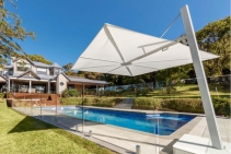 	Flat Canopy Umbrella for Pools by Instant Shade Umbrellas	