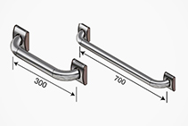 Commercial Grab Rails - OT Grip from Hand Rail Industries