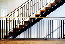 Designer Merbau Staircases for Apartments by S&A Stairs