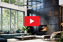 Vektor 1100 Natural Gas Fireplaces from Real Flame