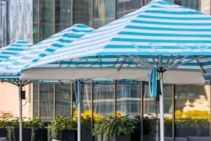 	Connecting Outdoor Umbrellas by Instant Shade Umbrellas	