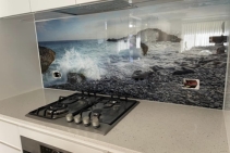 	Printed Toughened Glass Splashback by ISPS Innovations	