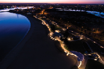 LED Lighting Scheme for Koombana Bay Foreshore from WE-EF