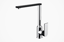 Zircone Black-Chrome Sink Mixers from Tilo Tapware