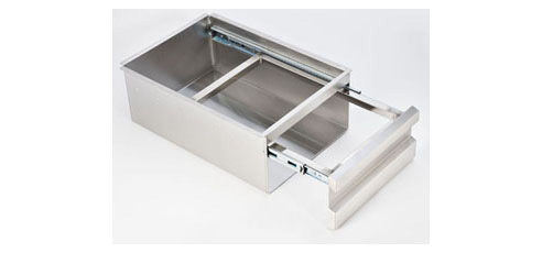 stainless steel drawers