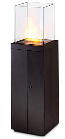 tower outdoor fireplace
