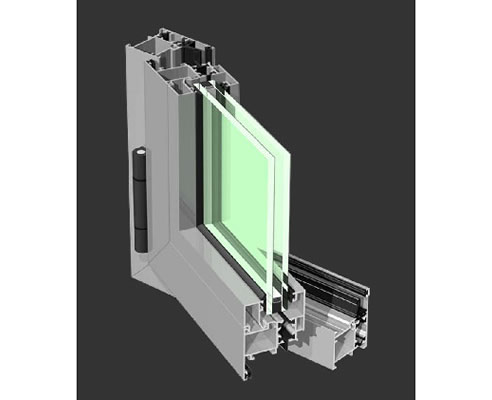 thermal break window cross section