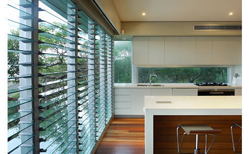 timber casement for louvre windows