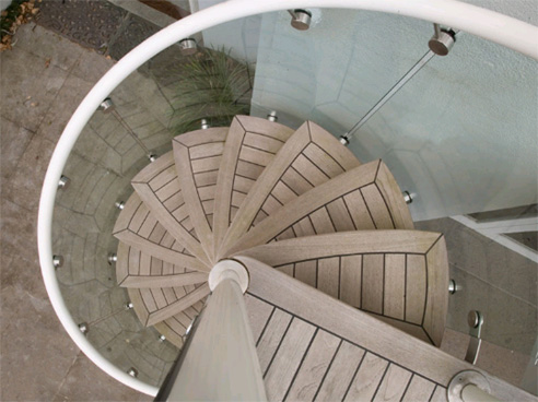 timber staircase
