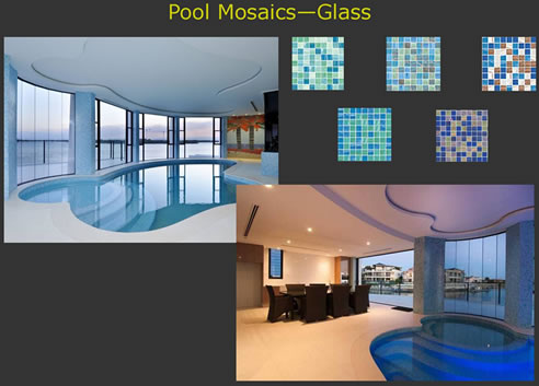 pool mosaic tiles
