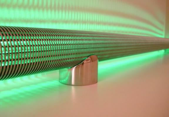 handrail with integrated light