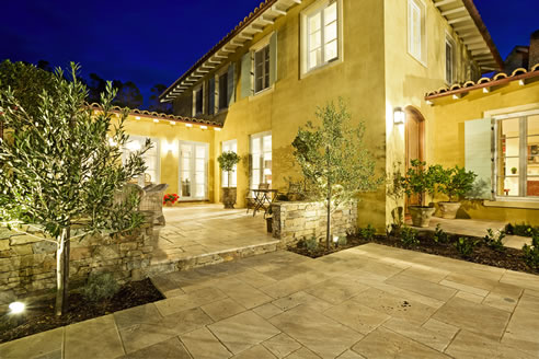 travertine stone pavers