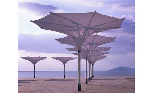 architectural umbrellas