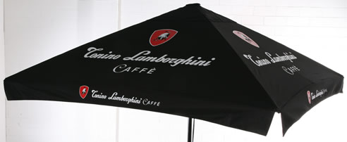 promotional cafe umbrella