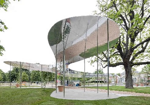 perspex pavilion