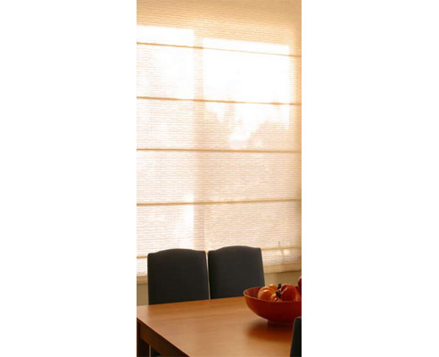 translucent roman blinds