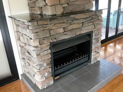 craftstone fireplace