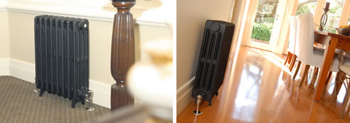 black cast iron radiators
