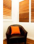 western red cedar louvre blades