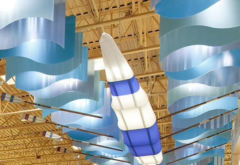 ocean theme ceiling decoration