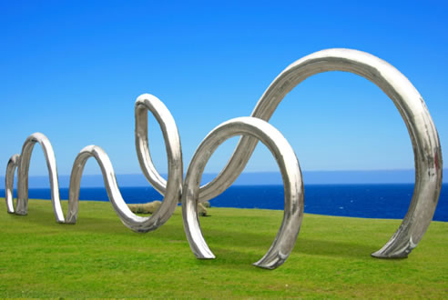 stainless steel sculpture