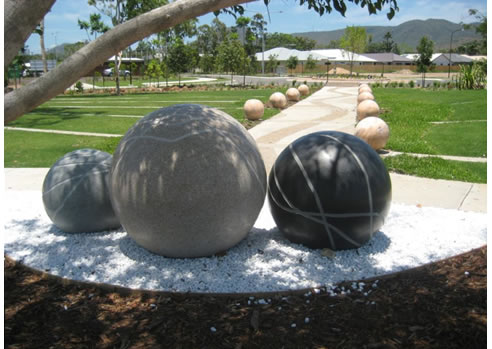 granite spheres