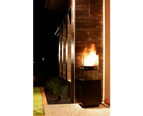 interior bio-fuel fireplace