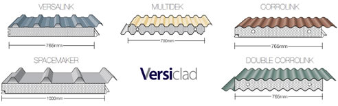 versiclad insulated roofing profiles