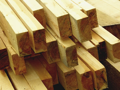 treated timber